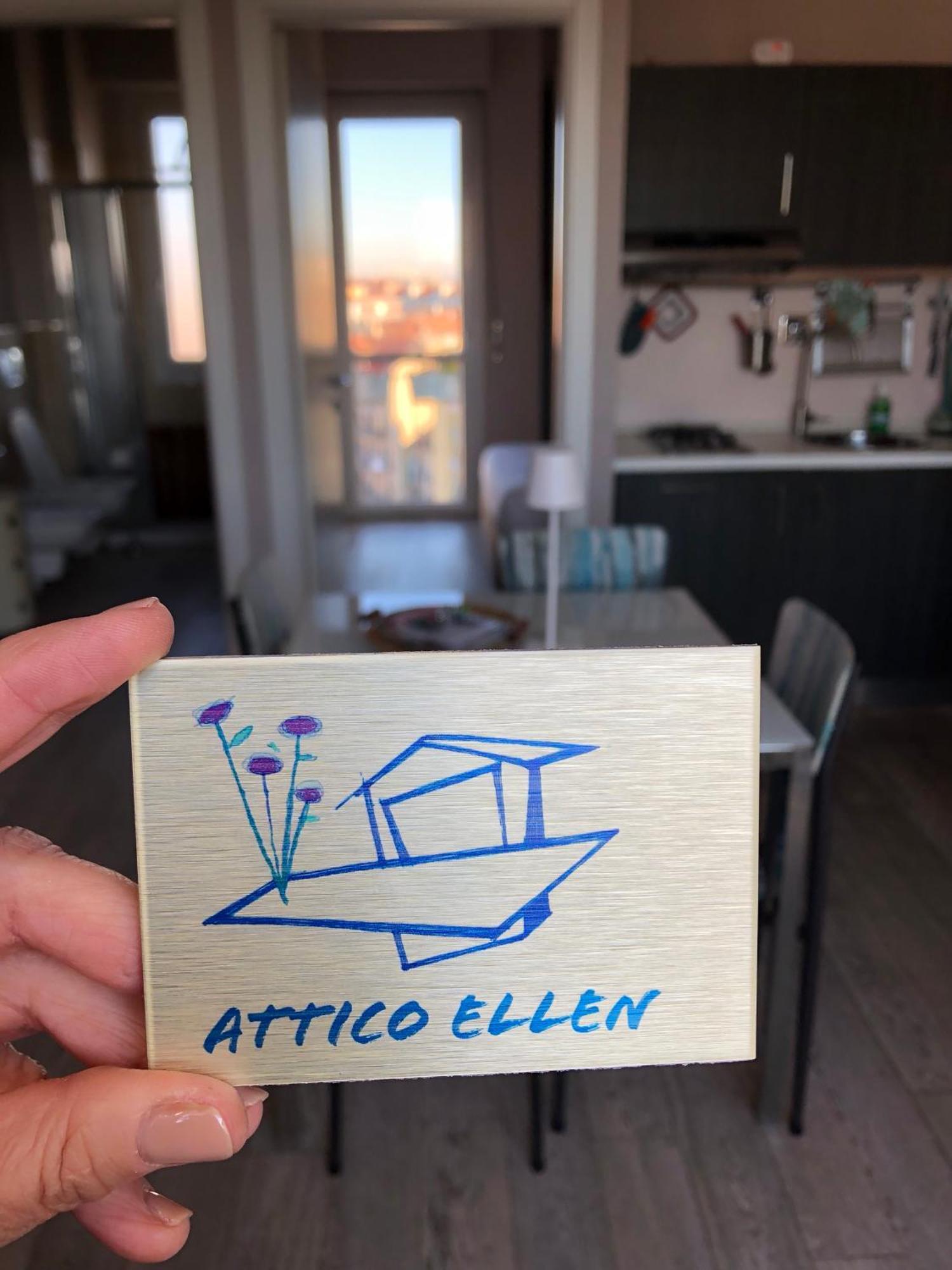 トリノAttico Ellen Terrazza Con Vistaアパートメント エクステリア 写真